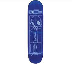 Alien Workshop Blueprint Team Pro Deck 8.3