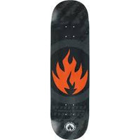 Black Label Circle Flame Team Pro Deck 8.5
