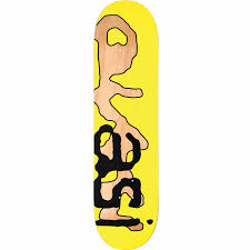 Quasi Lowercase Yellow Team Pro Deck 8.37