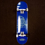 Cade's Boards Shred Snake Blue MINI Complete Skateboard