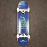 Cade's Boards Shred Snake Blue MINI Complete Skateboard