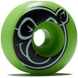 Pig Classic Green Pro Wheel Set 52mm