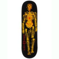 GLASS HOUSE GLASS MAN DECK-9.0 BLACK/YELLOW