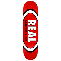 Real Classic Oval Red Team Pro Deck 8.1