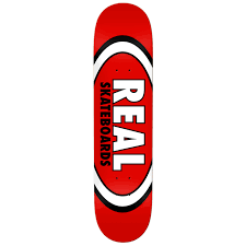 Real Classic Oval Red Team Pro Deck 8.1